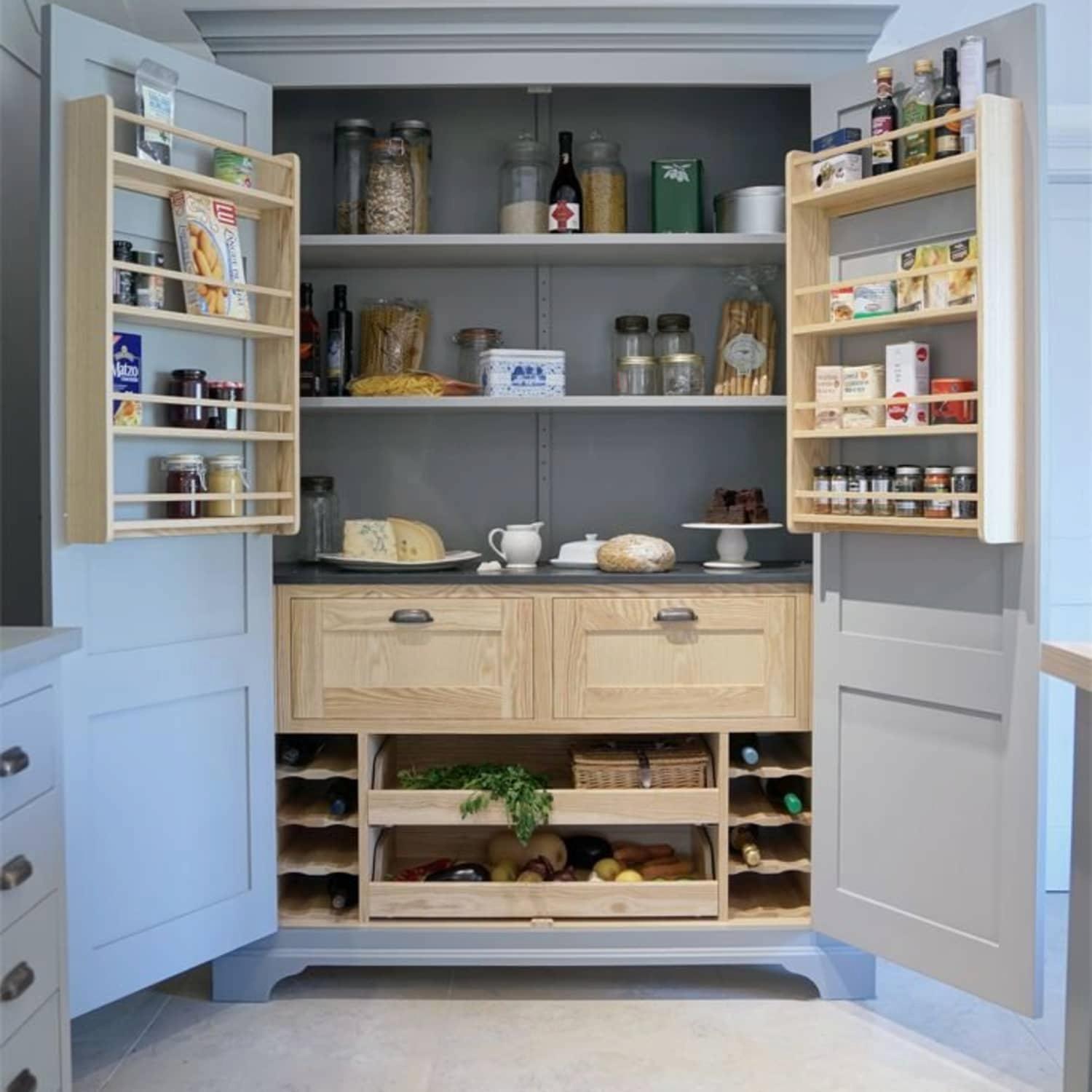 Why larder units are handy for hiding all sorts of stuff!